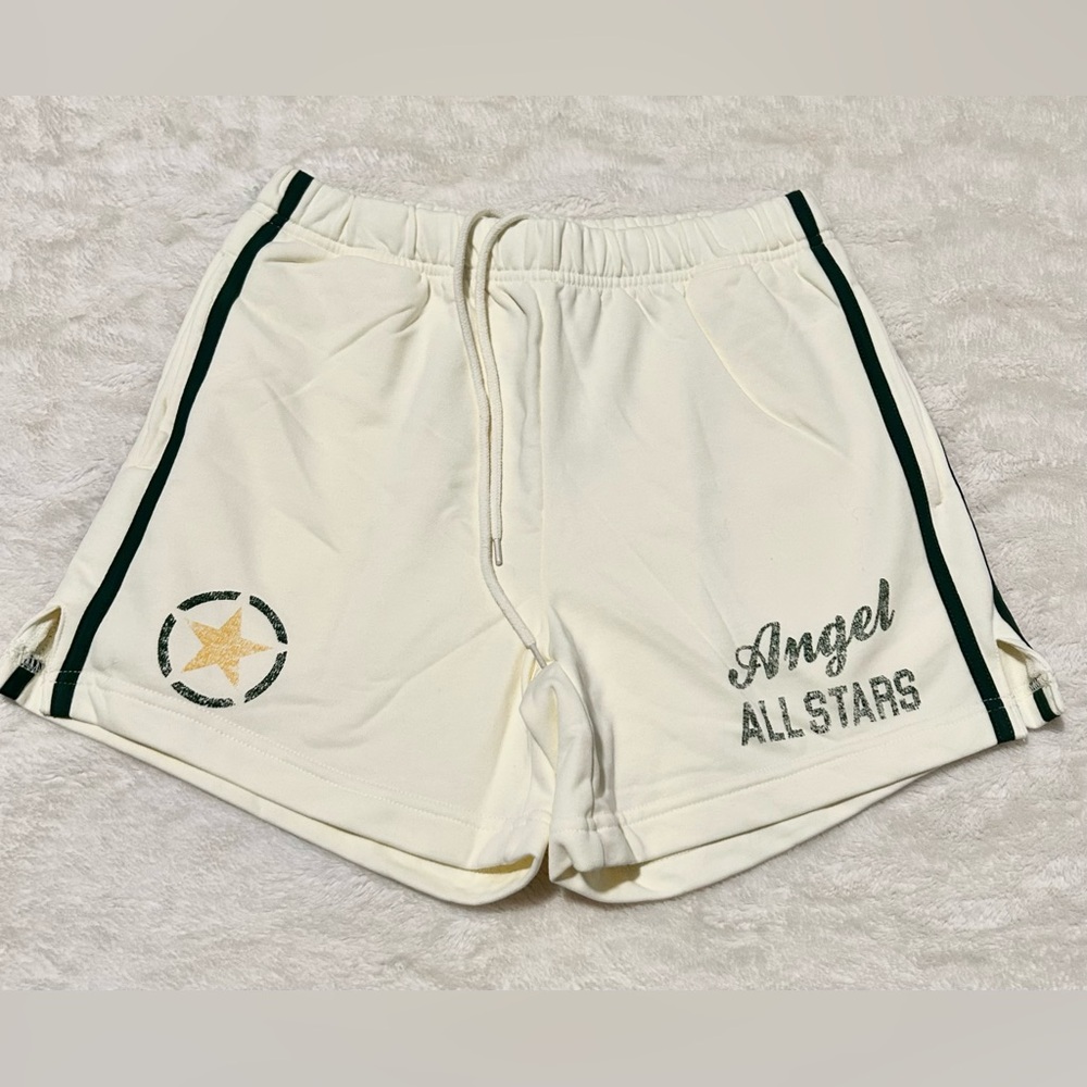 NWT The Mayfair Group Angel All-Stars SweatShorts XS $88 - Picture 4 of 8